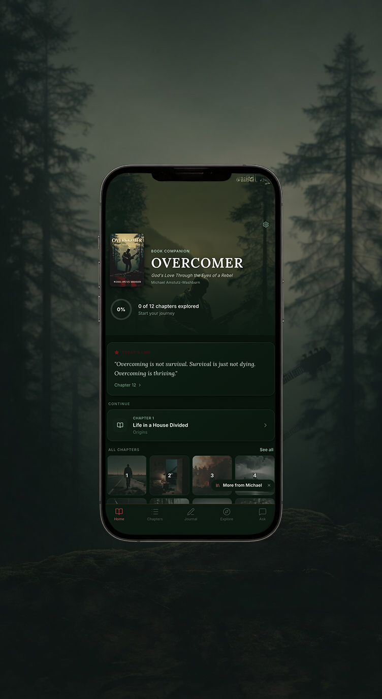 Overcomer companion app